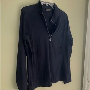 Classic blue Cutaway Women's Top